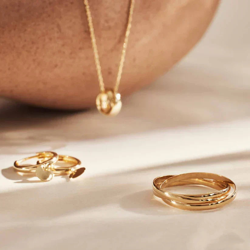 Bague Dorée Lena Trielle