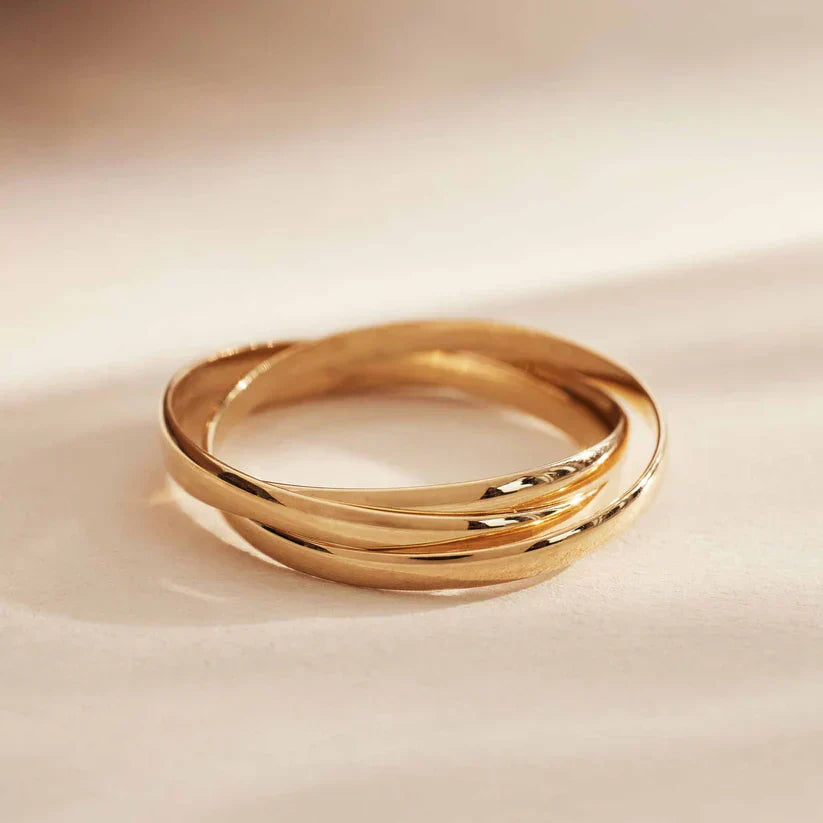 Bague Dorée Lena Trielle