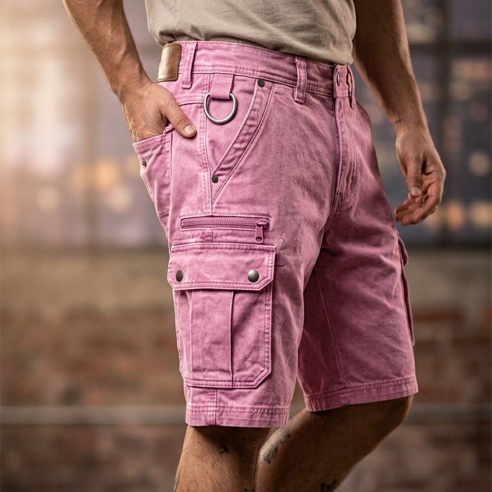 PANTALÓN CORTO CARGO ATREVIDO PARA HOMBRE