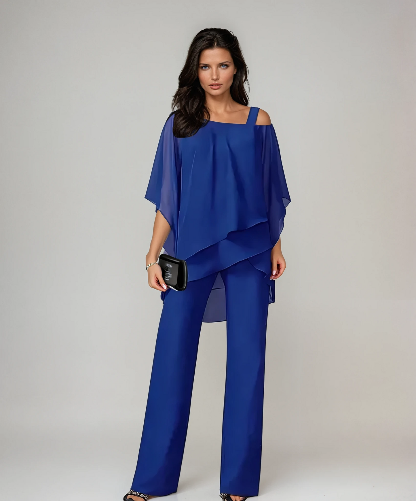 Ensemble Mariella™ | Haut superposé et pantalon large