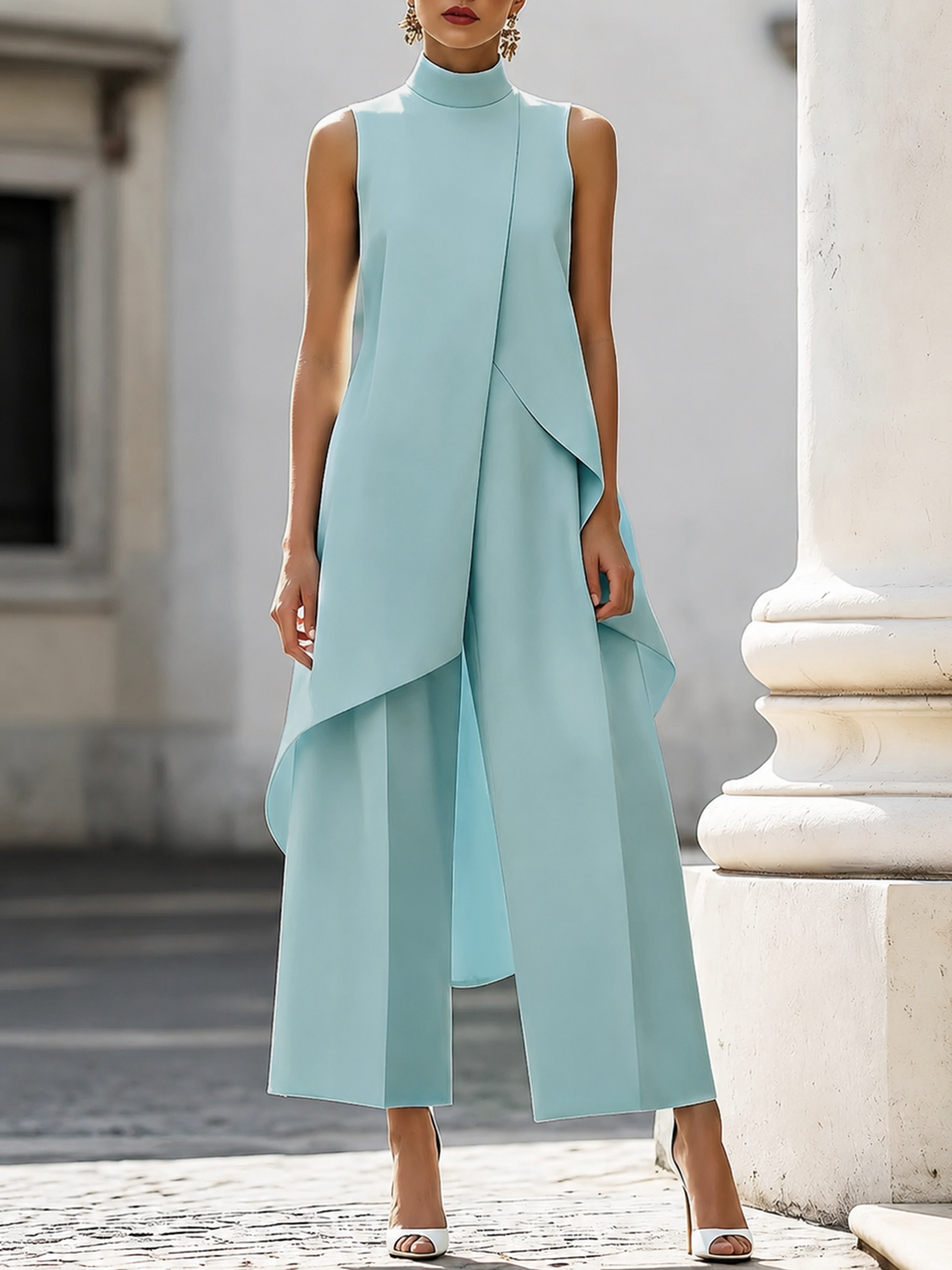 Constance | Ensemble Deluxe Haut Col Montant
