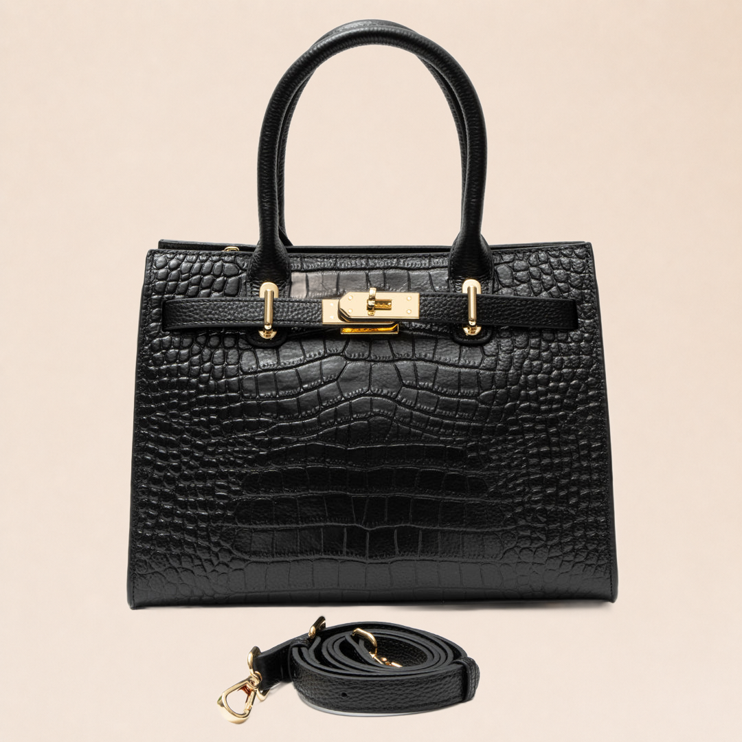 Parigi | Sac à Main Texturé sobre fondo beige