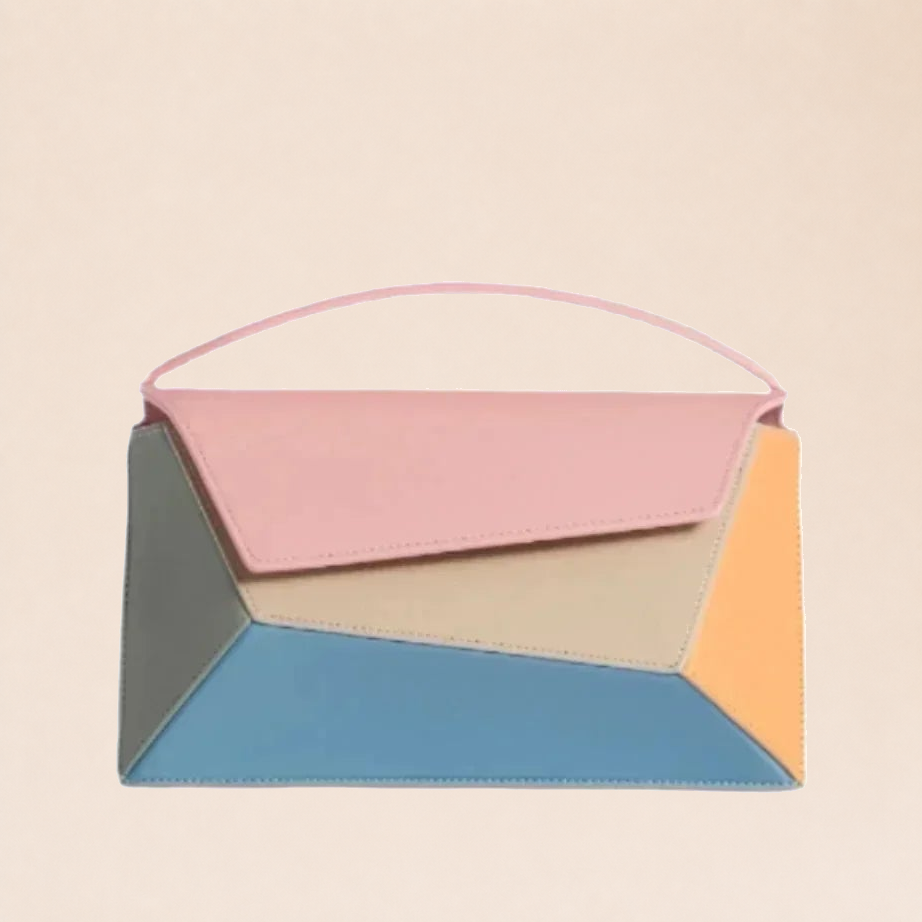 Piccolo San | Sac à Bandoulière Structuré sobre fondo beige