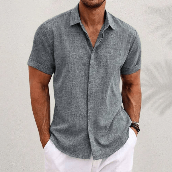 CAMISA DE LINO PARA HOMBRE