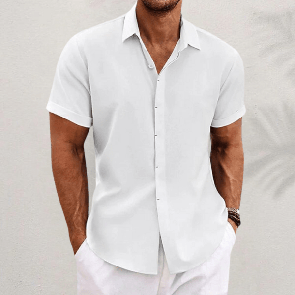 CAMISA DE LINO PARA HOMBRE