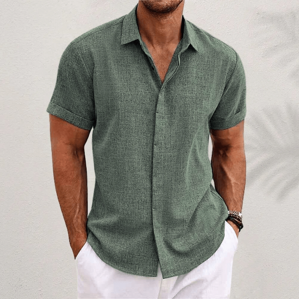 CAMISA DE LINO PARA HOMBRE
