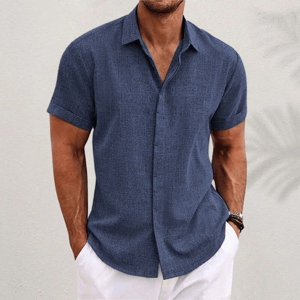 CAMISA DE LINO PARA HOMBRE