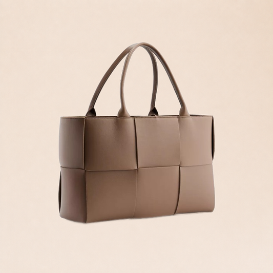 Serelune sac cabas sur fond beige