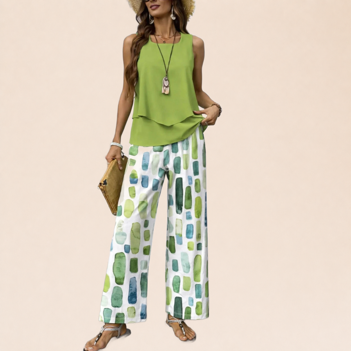 Cecilia | Ensemble Palazzo Floral Fluide — portada