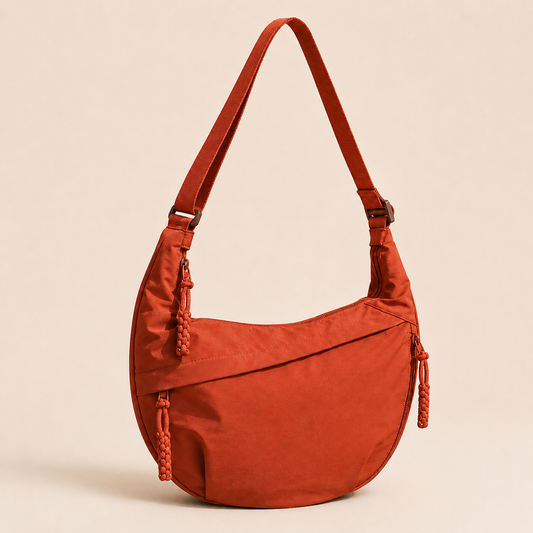 Gioia | Sac à Bandoulière Orange sur fond crème Verlanden