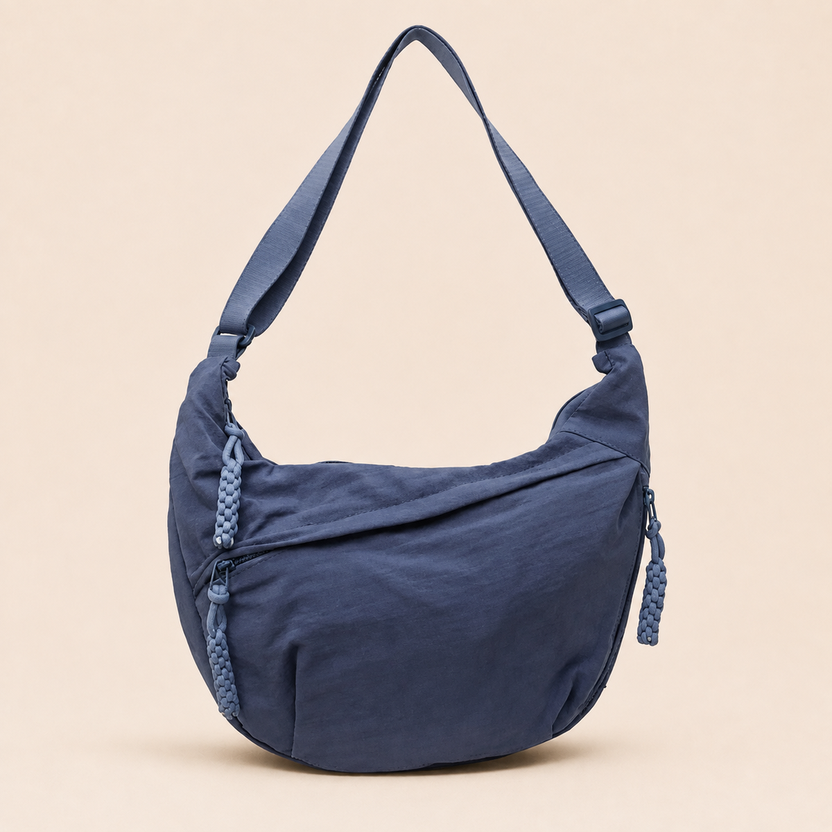 Grazia | Sac à Bandoulière Bleu sur fond crème Verlanden