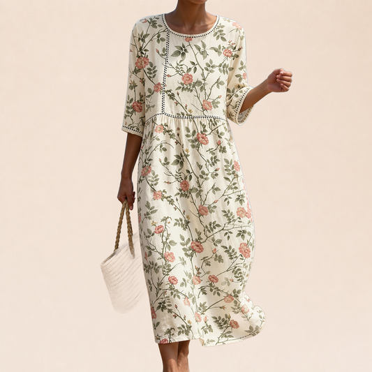 Céliane | Robe Ivoire à l’Herbier Délicat — portada