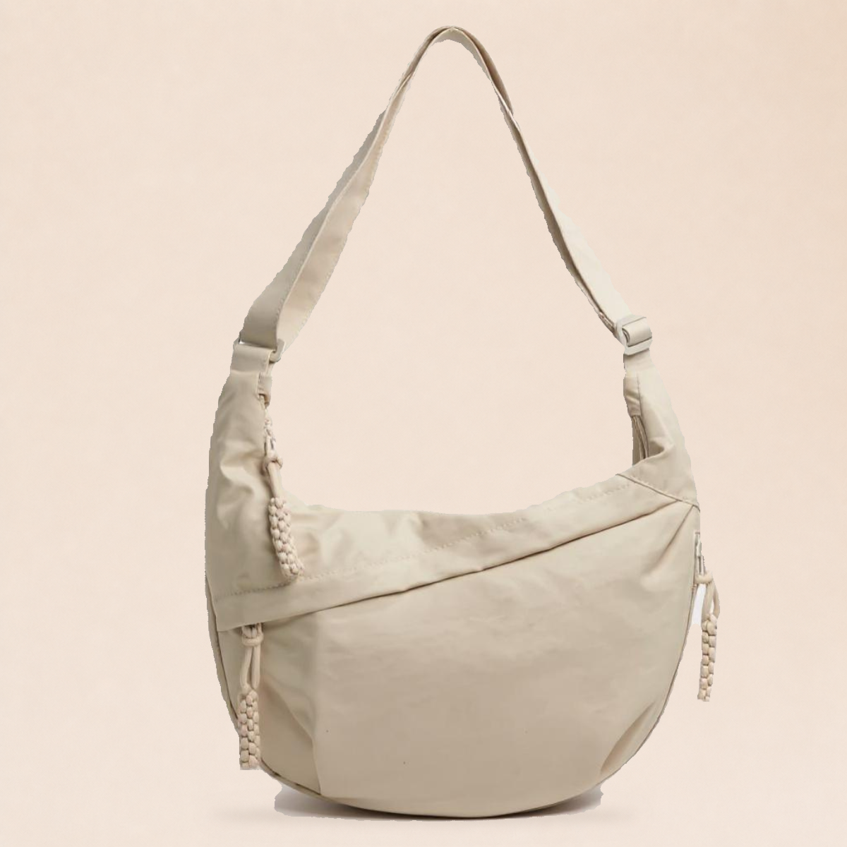 Rossana | Sac à Bandoulière Beige sur fond crème Verlanden